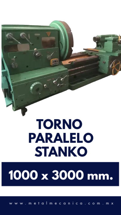 Torno Paralelo Ruso STANKO 1000 x 3000 mm