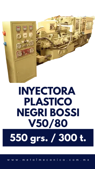 Inyectora De Plastico NEGRI BOSSI V50/80