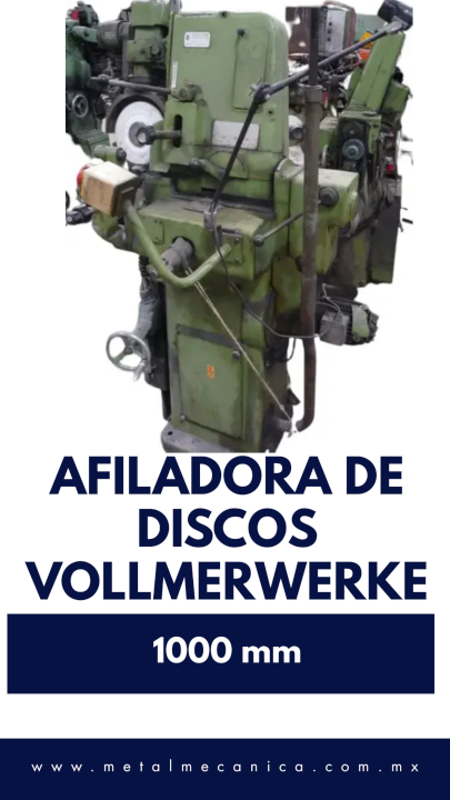 Afiladora De Discos VOLLMER WERKE