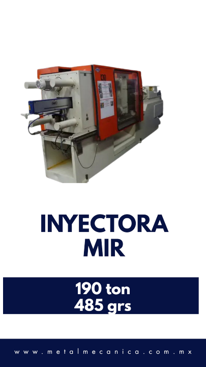 Inyectora De Plastico MIR 500 gramos