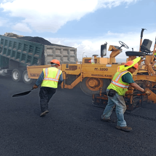 Pavimentación de vías