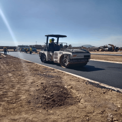 Compactación de pavimento y suelos