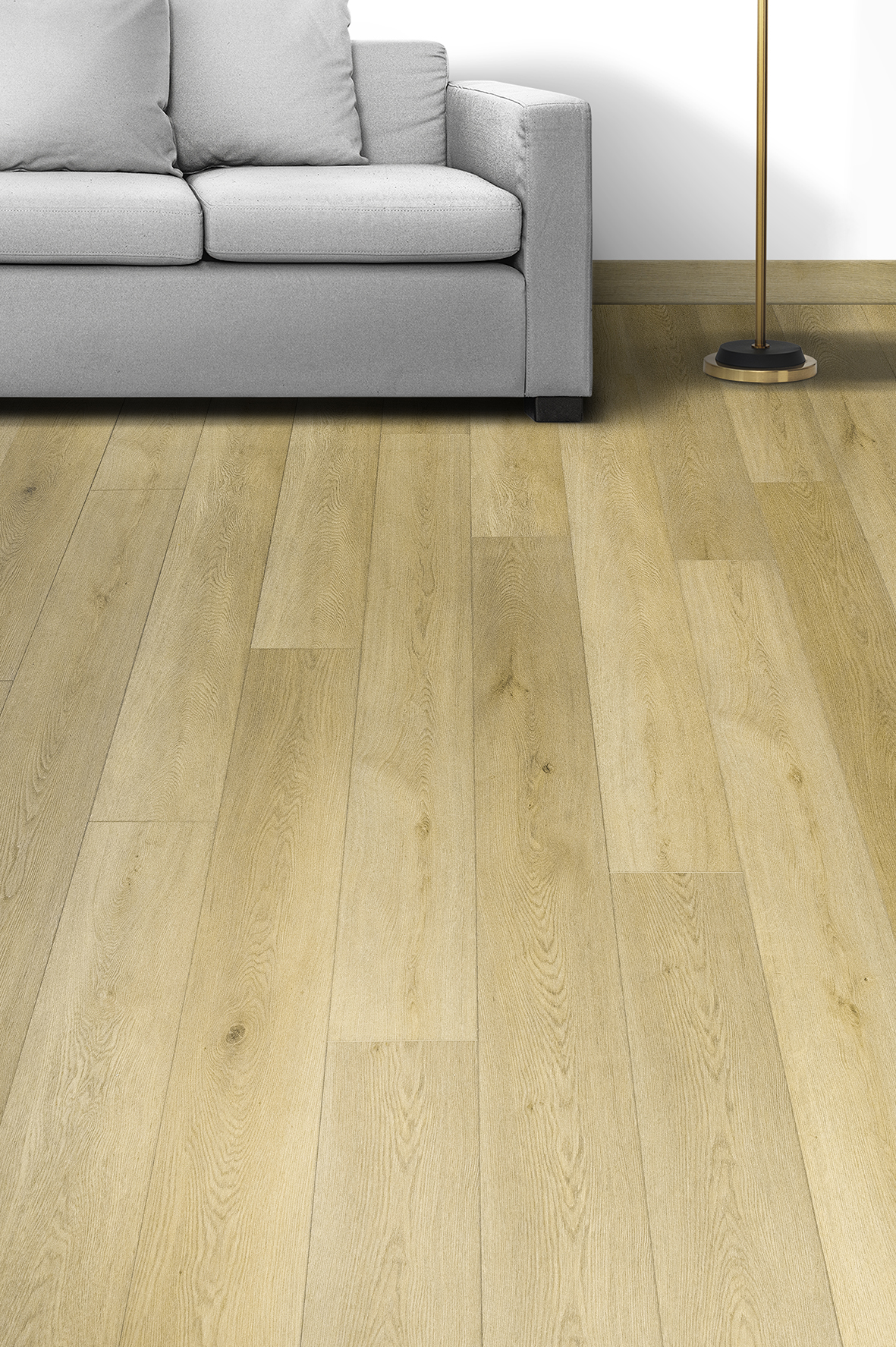 Piso SPC Vinílico Sicily – Tipo Madera Natural | BODEN | Resistente al Agua y Tráfico Alto