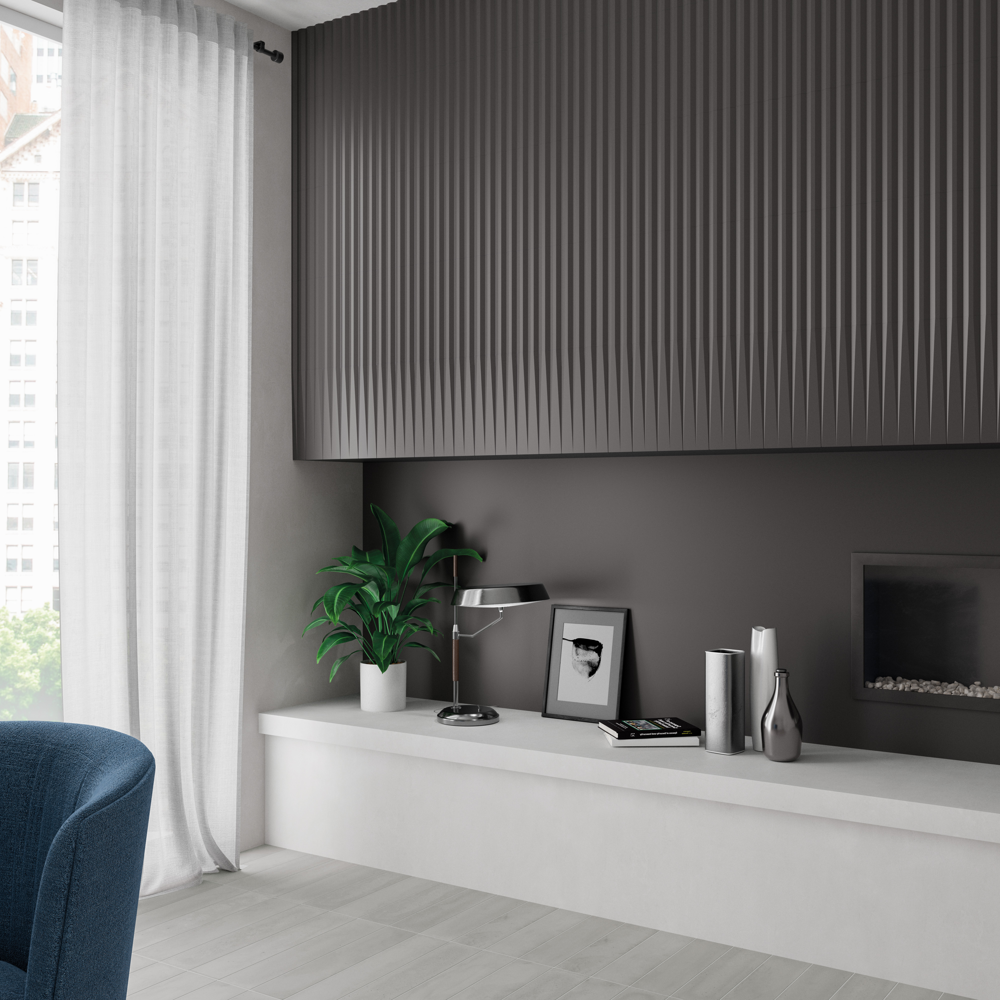 Colección Stripes – Cerámica Decorativa 3D para Paredes | WOW
