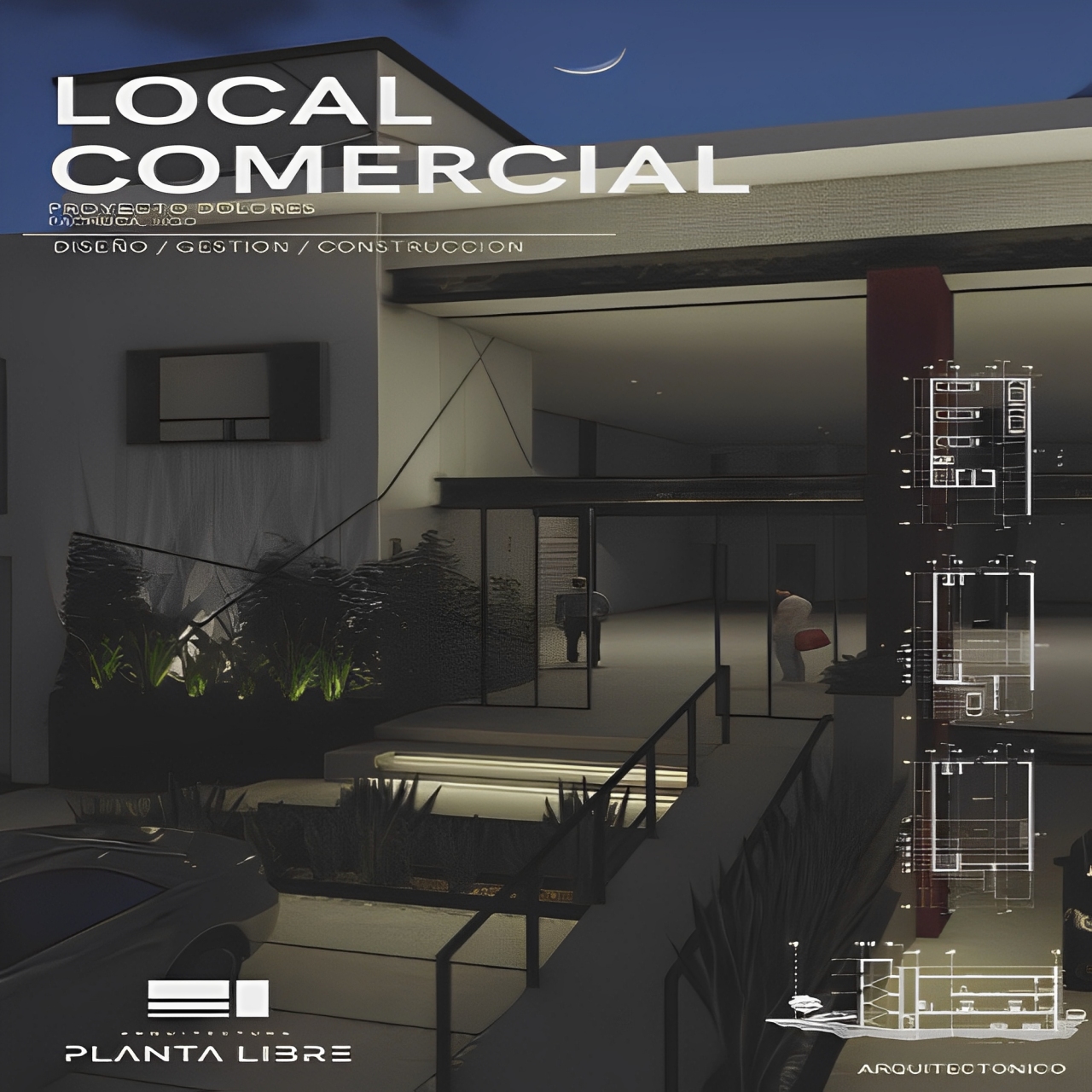 Diseño y construcción de locales comerciales