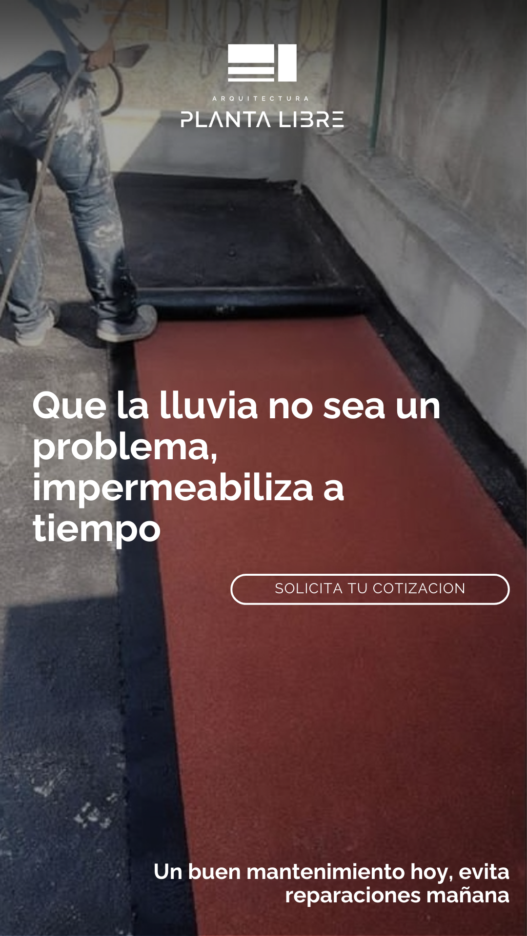 Impermeabilización y mantenimiento