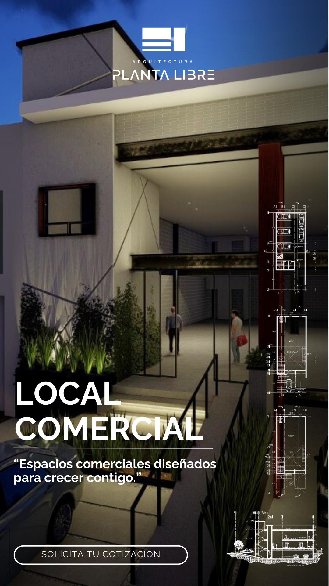 Diseño y construcción de locales comerciales