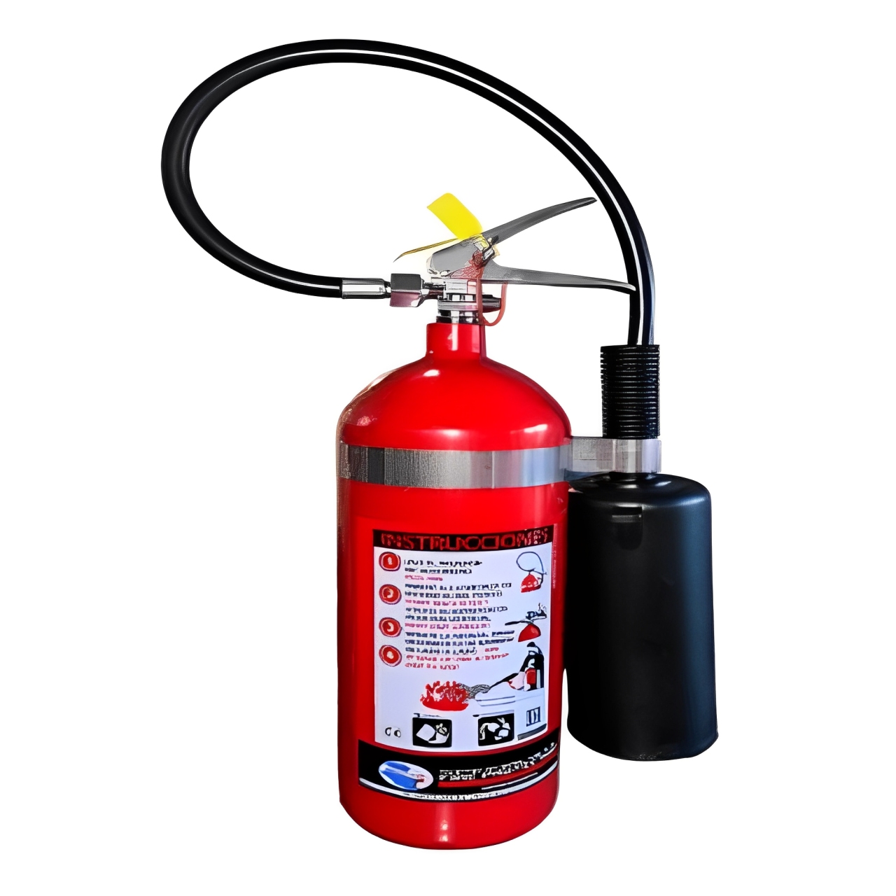 Extintor Gas Carbónico CO2 4.5 kg / 10 lb