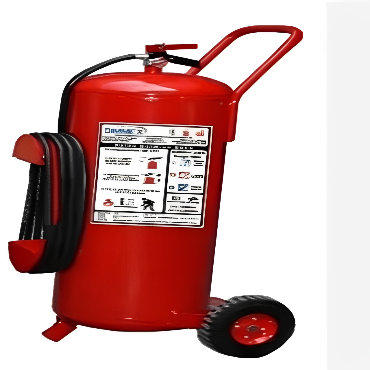 Extintor Polvo químico seco ABC 50 kg