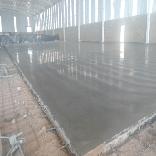 Nivelación de piso de concreto pulido