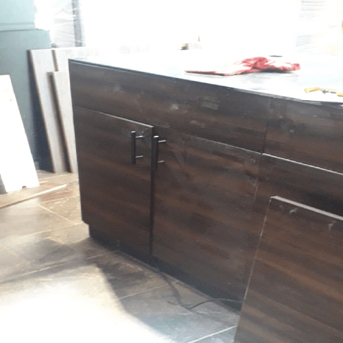 Gabinetes de madera personalizados