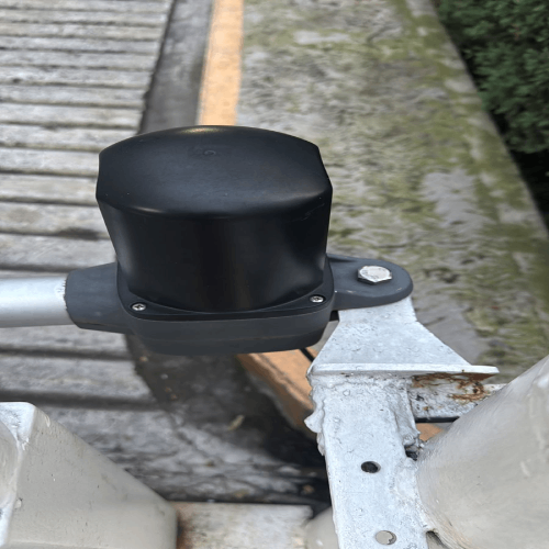 Brazo electromecánico para puerta automática