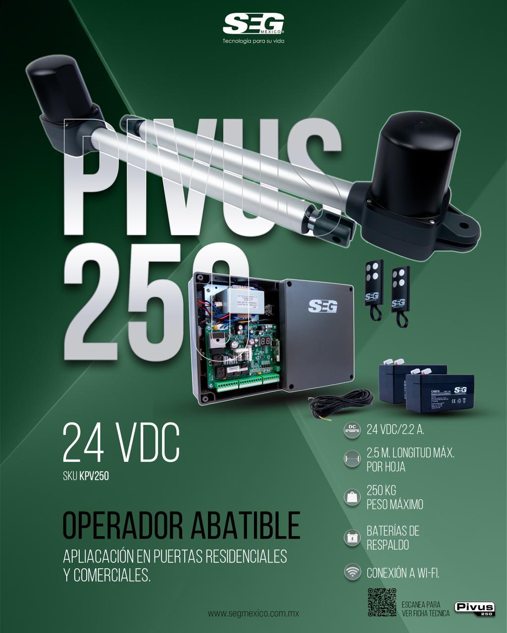pistones pivus 250