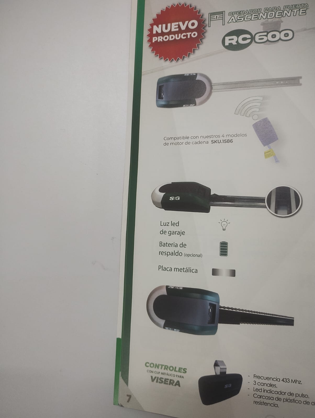 motor de cadena rt 1000