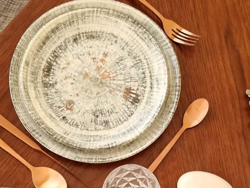 Set de Cubiertos Venecia Rose Gold México