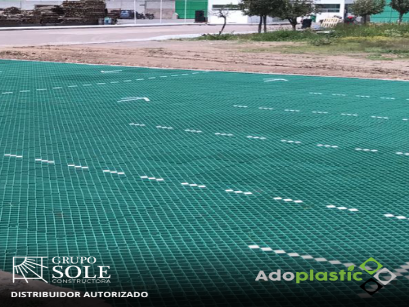 Rejilla para piso ecológica Adoplastic