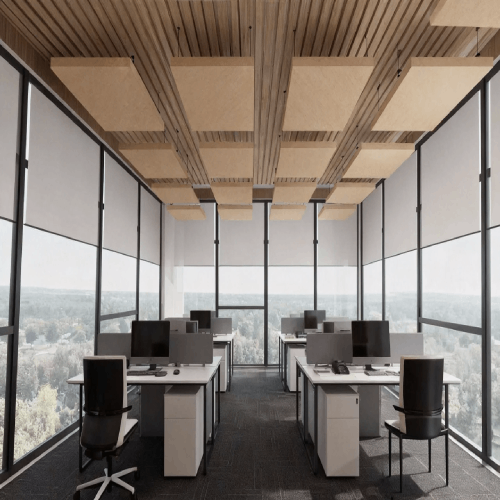 Paneles Acústicos de Techo de Alta Calidad para Insonorización