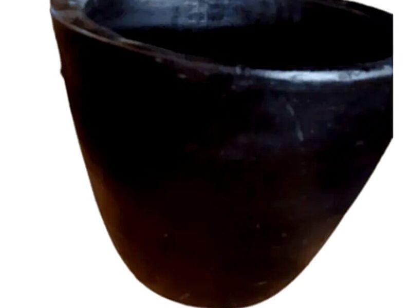 Maceta negra grande Mexico