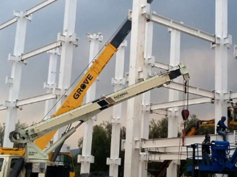 Gruas Anuncios unipolares    Mexico
