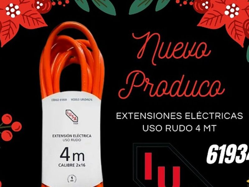 Extension robusta 4 metros