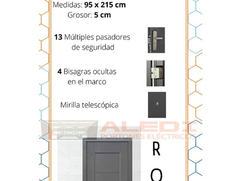 Portones eléctricos Gris Oxford México 
