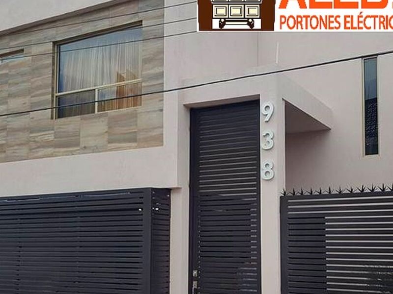 Portones eléctricos de rayas México