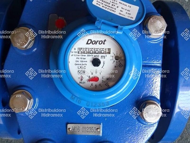 Medidor tipo turbina woltman México