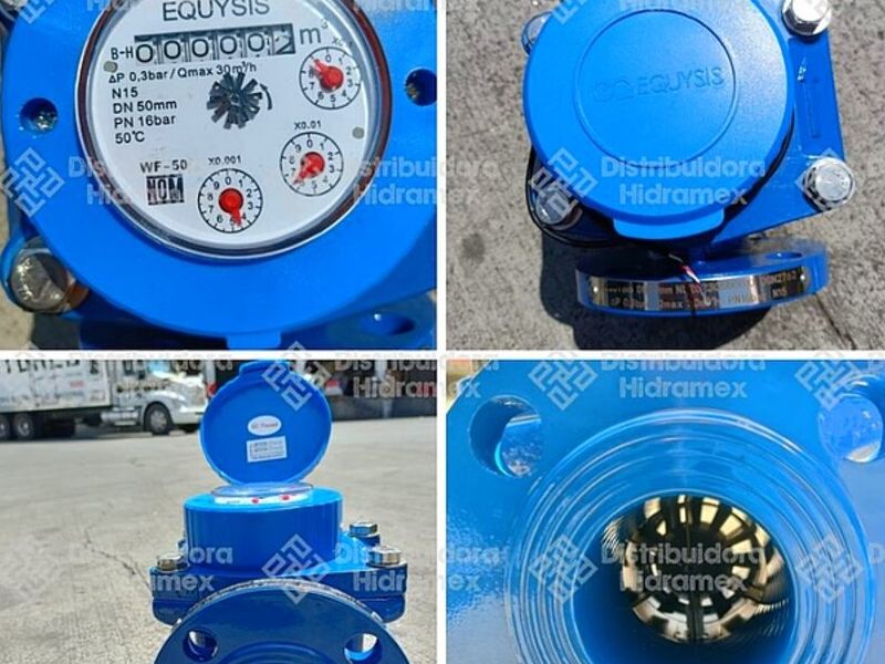 Medidor turbina WF México