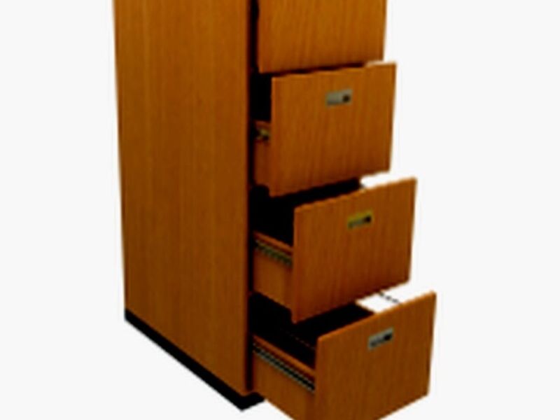 Archivero Madera 4 Gavetas México