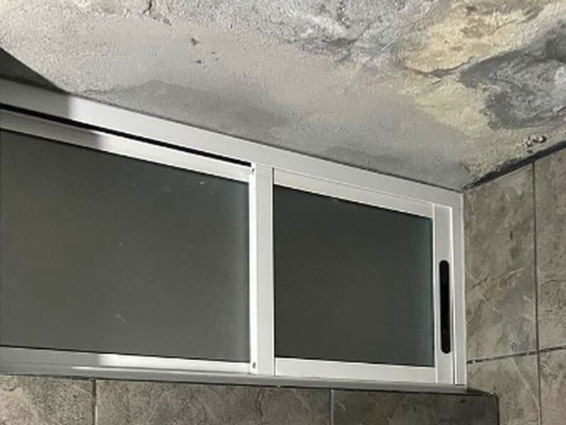Ventana aluminio blanco Monterrey 