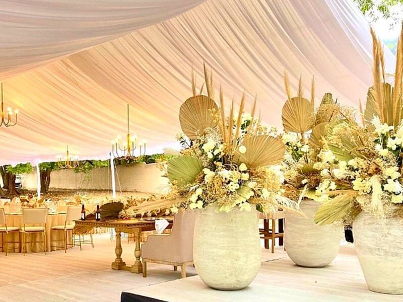CARPA PARA BODA EN MONTERREY