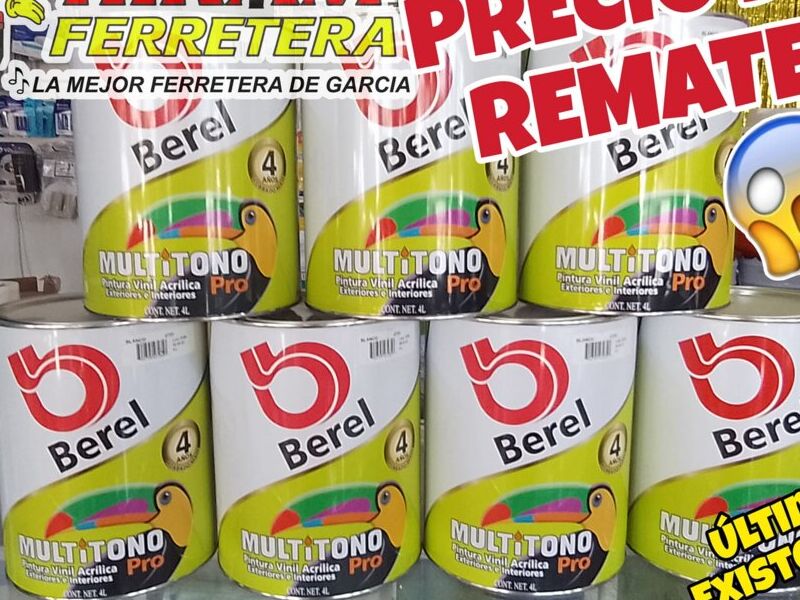 Pintura Multitono Berel México 