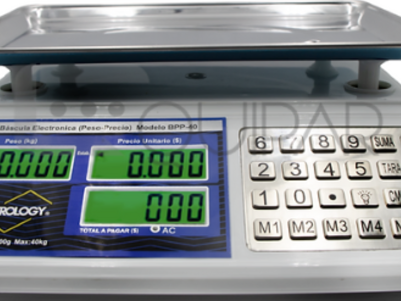 Báscula Metrology 40kg Colima