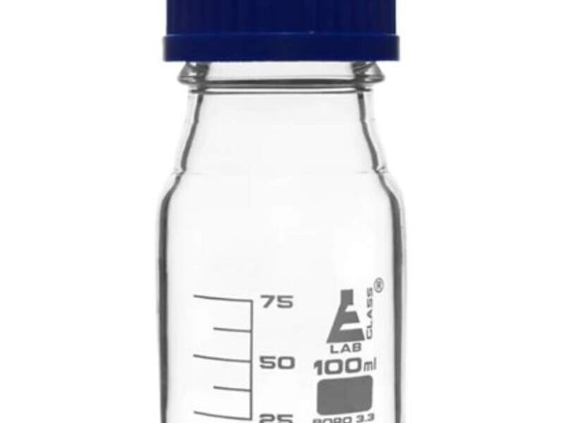 Botella Graduada Medios GL45 100 mL Mexico