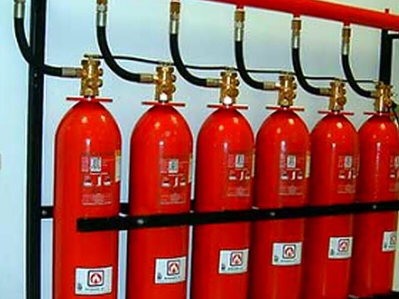 Sistema de extinción con gas México