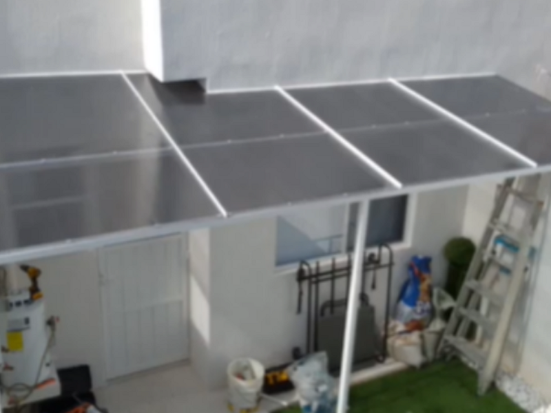 Cubierta de aluminio Cancún 