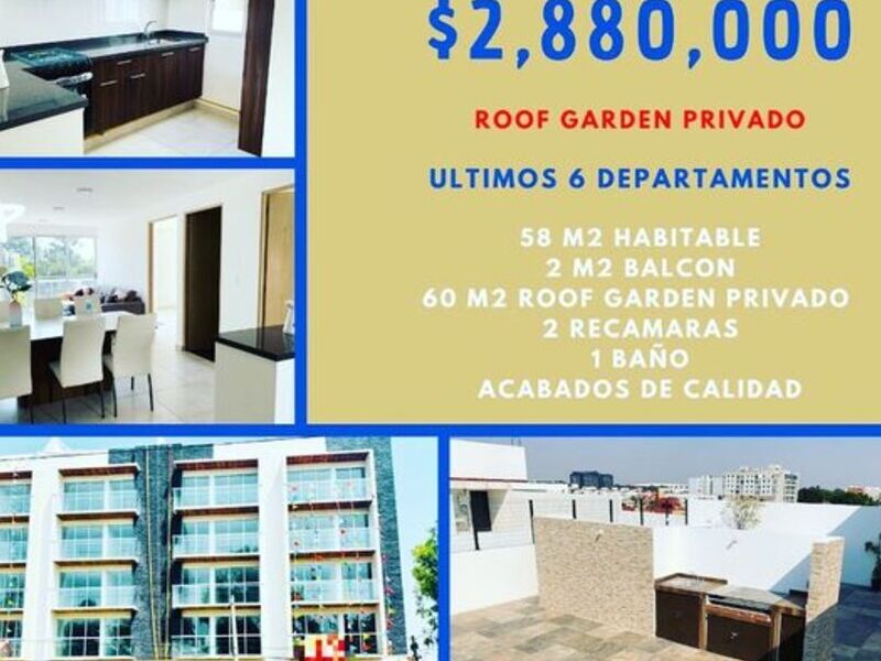 Venta departamento residencial CDMX
