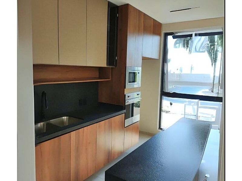 Gabinete de cocina cafe 