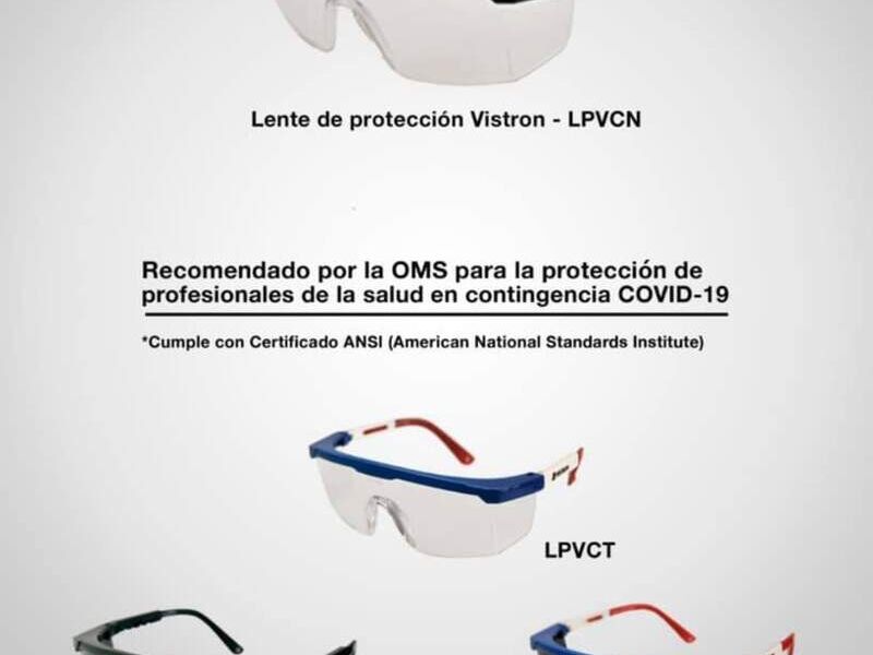 Lentes de protección Vistron México 