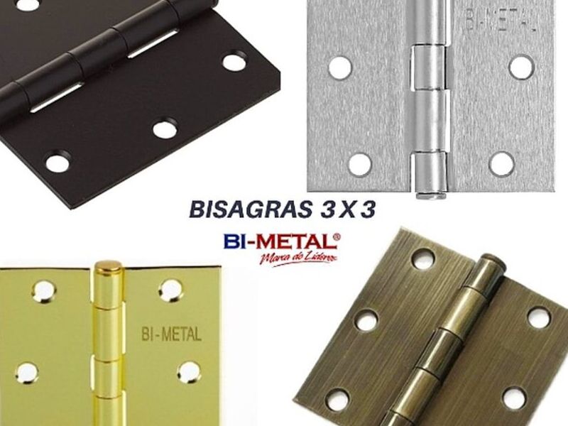 BISAGRAS 3X3 EN LEÓN