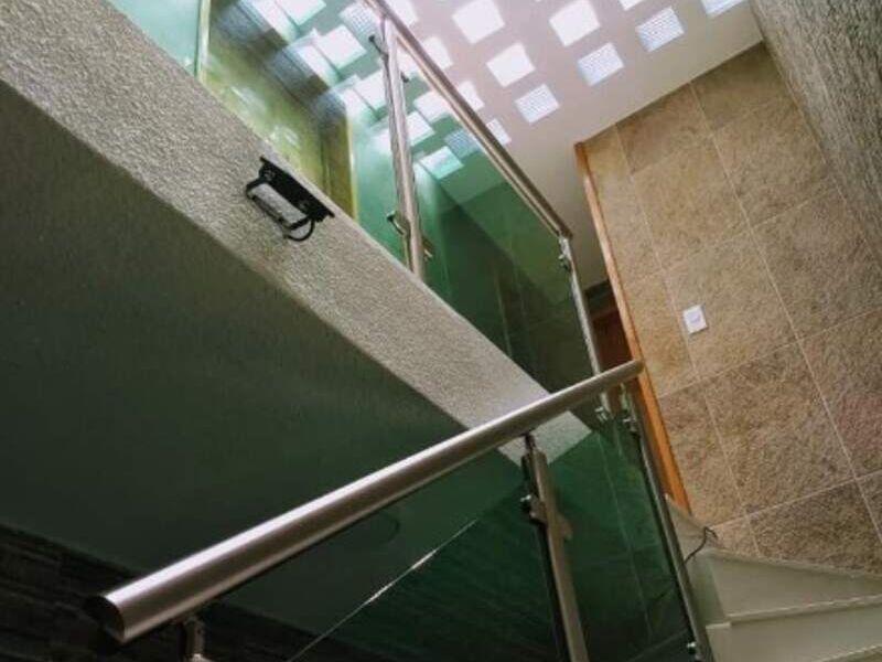 Barandal aluminio y cristal Tultitlán