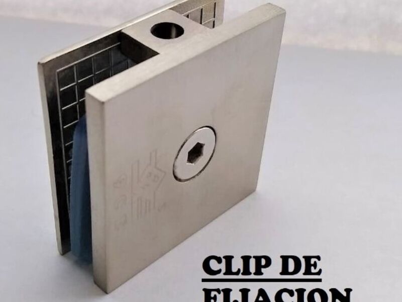 CLIP FIJACIÓN VIDRIO Atizapán