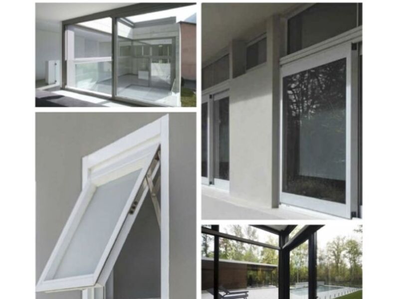 Ventana proyección PVC Tecámac