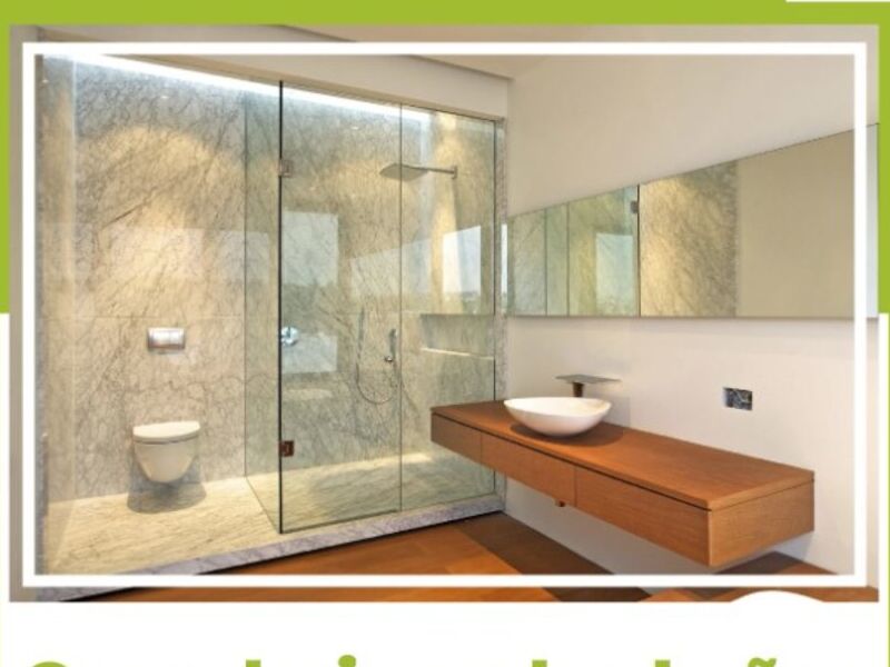 Duchas con cancelería moderna México