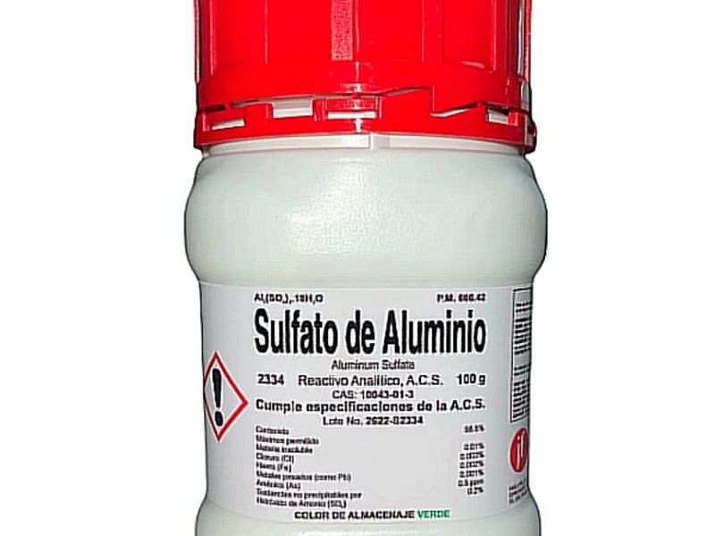 Sulfato de aluminio