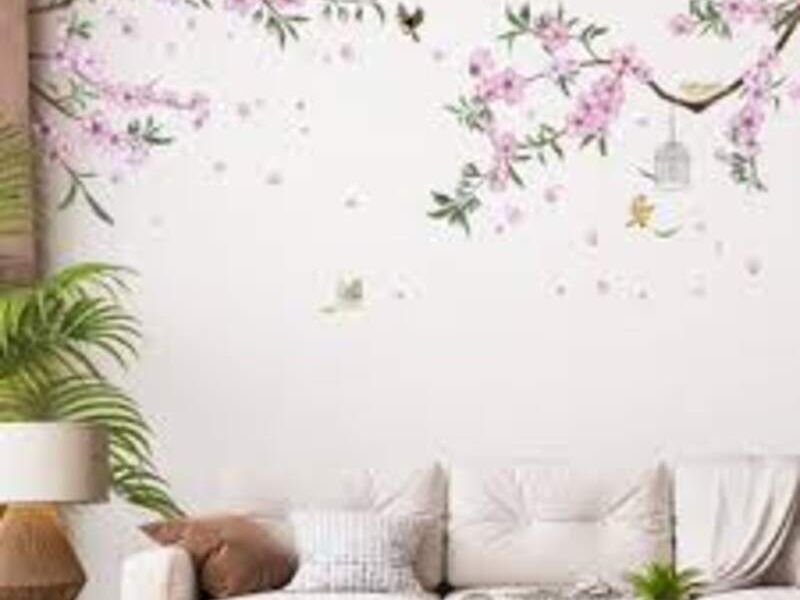 Adhesivo Decorativo Floral Durango