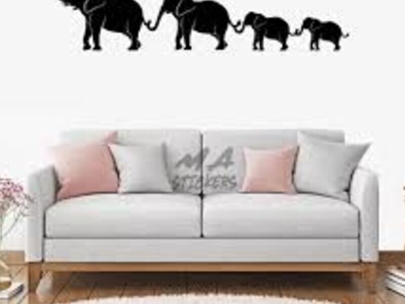 Adhesivo Decorativo Elefante Durango