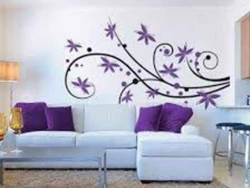 Adhesivo Decorativo Flores Durango