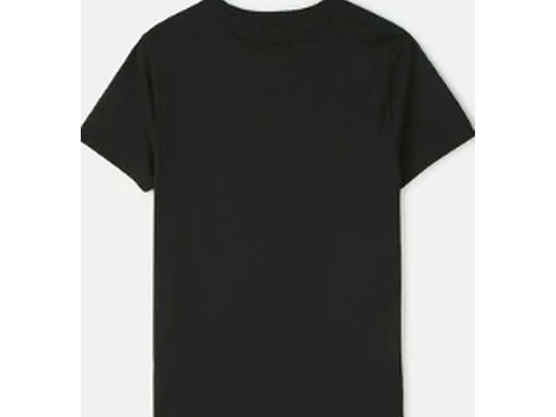 Camiseta Negra Cuello Redondo México