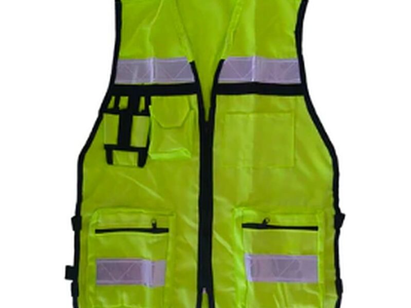 Chaleco Brigadista Verde Amarillo Neon México